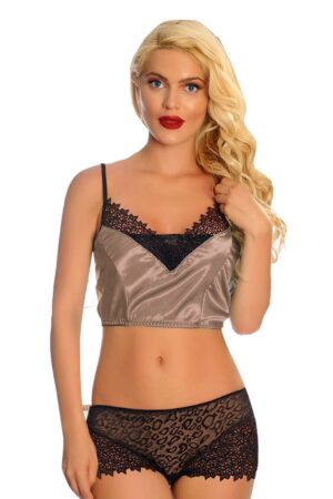 Deluxerie Crop Top Set Miriam 2