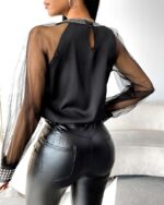 Deluxerie Blouse MF-Georgeta