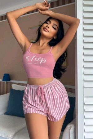 Deluxerie Shortama Set Katlyn