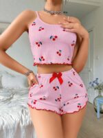Deluxerie Shortama Set Katlyne
