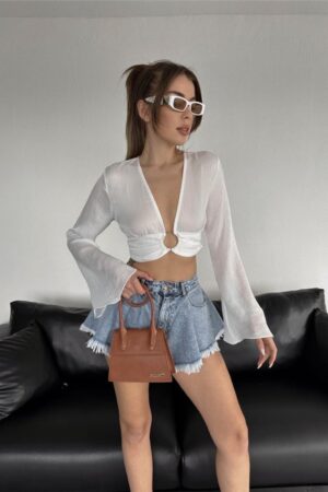 Deluxerie Blouse MF-Kellbie