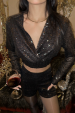 Deluxerie Blouse MF-Yakaline