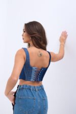 Deluxerie Crop Top MF-Catline