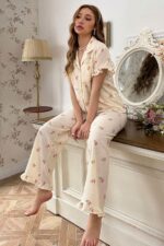 Deluxerie Pyjama Set Anecia