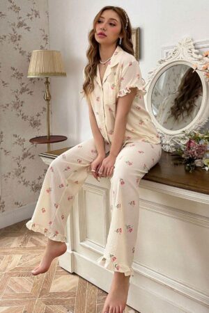 Deluxerie Pyjama Set Anecia