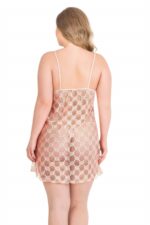 Deluxerie Grote Maten Babydoll Set Paola