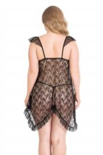 Deluxerie Grote Maten Babydoll Set Persephone