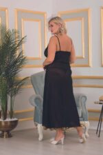 Deluxerie Grote Maten Nachthemd Set Melanee