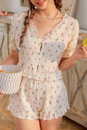 Deluxerie Shortama Set Afrodille