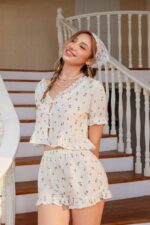 Deluxerie Shortama Set Afrodille