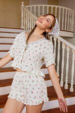 Deluxerie Shortama Set Afrodille