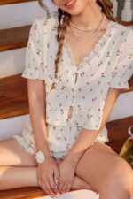 Deluxerie Shortama Set Afrodille